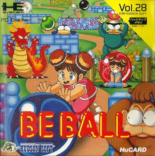 Be Ball box art for PC Engine